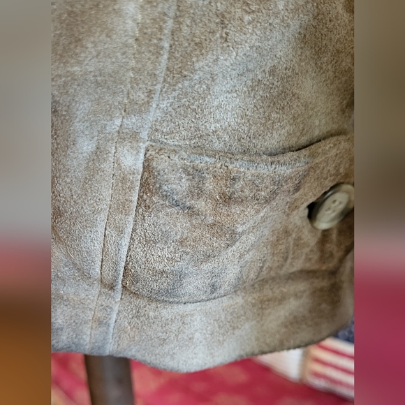 Men's Structure Tan Suede Jacket Size M - Picture 14 of 14